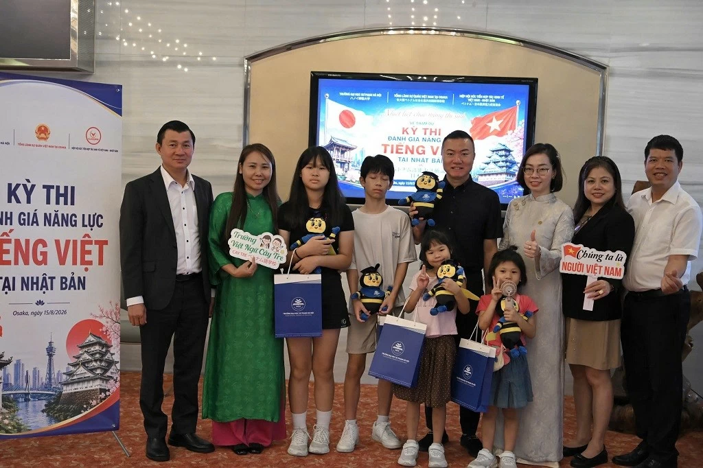 Tiếng Việt vươn xa từ dấu mốc Osaka Tiếng Việt vươn xa từ dấu mốc Osaka, Nhật Bản