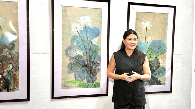 ‘Hương sắc Việt Nam’ trên giấy Dó đến với công chúng vùng Viễn Đông