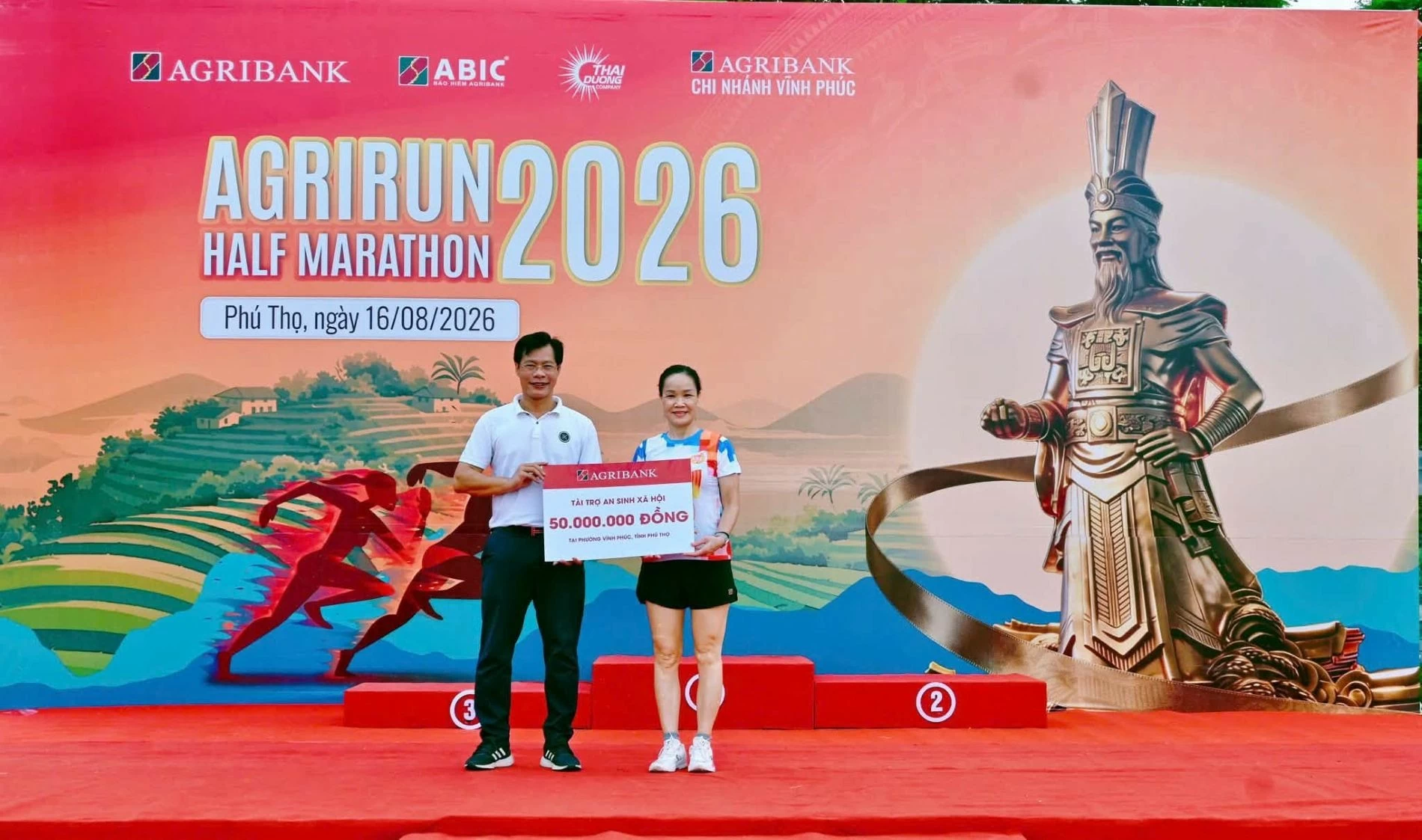 Giải chạy Agrirun Half Marathon 2026, 400 vận động viên cùng sải bước