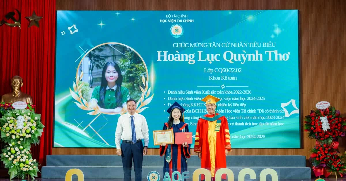 Học viện Tài chính trao bằng tốt nghiệp cho gần 3.400 sinh viên