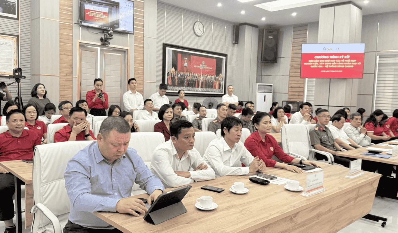 Toàn cảnh lễ ký kết. (Nguồn: