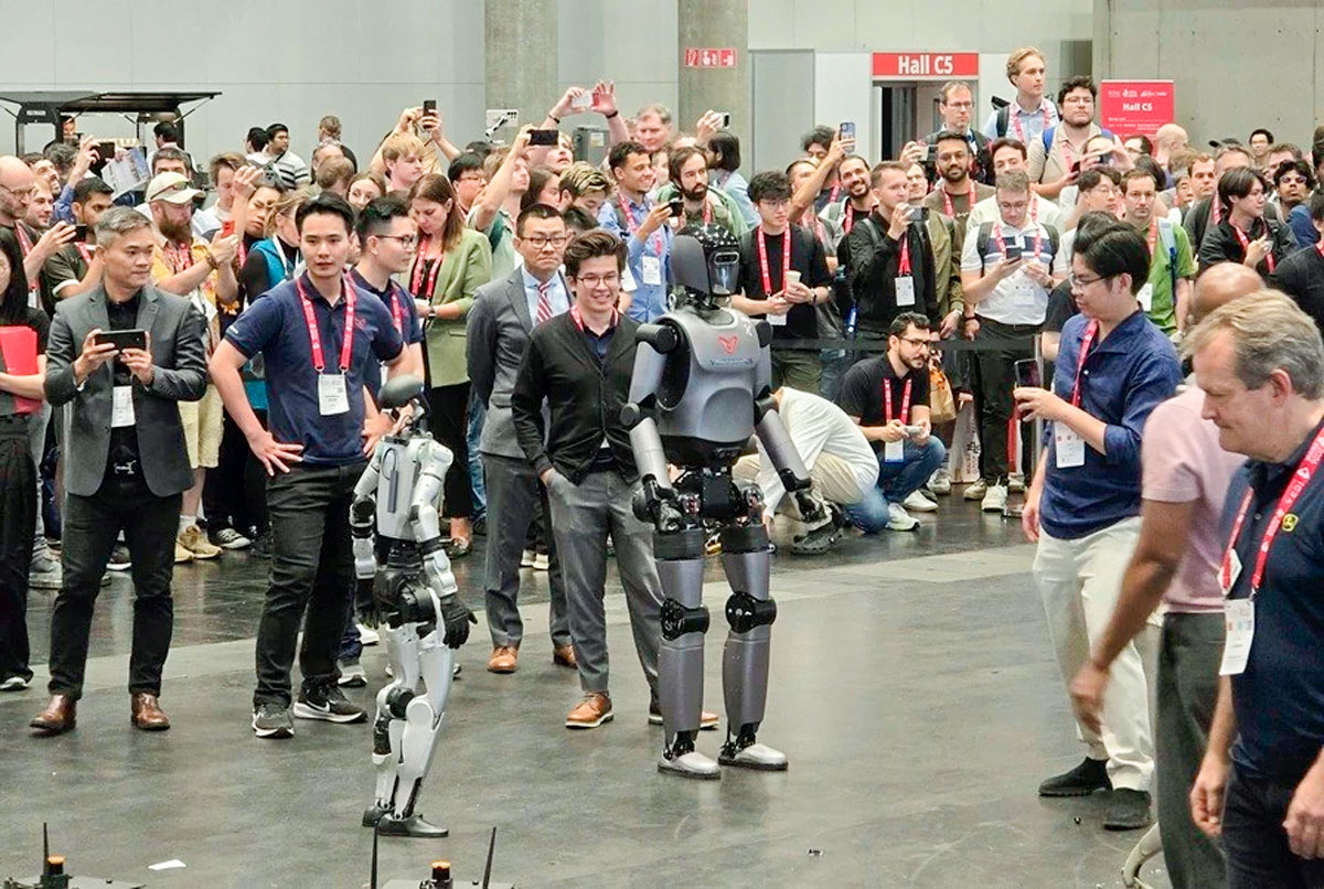 Phần trình diễn của VinRobotics. 