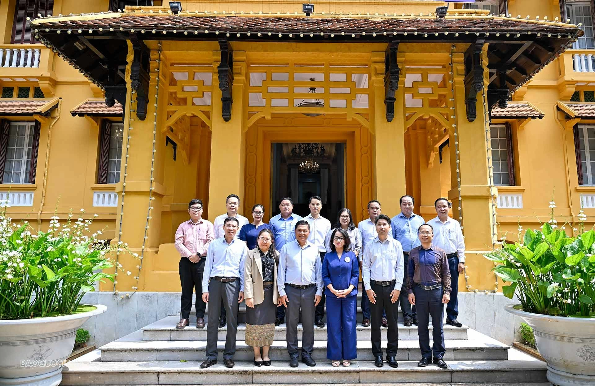 Vụ Thông tin Báo chí, Bộ Ngoại giao Việt Nam và Vụ Báo chí, Bộ Ngoại giao Lào trao đổi kinh nghiệm về công tác thông tin đối ngoại