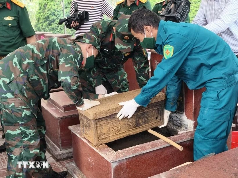 Hiệu quả từ Chiến dịch 500 ngày đêm tìm kiếm, quy tập hài cốt liệt sĩ Hiệu quả từ Chiến dịch 500 ngày đêm tìm kiếm, quy tập hài cốt liệt sĩ