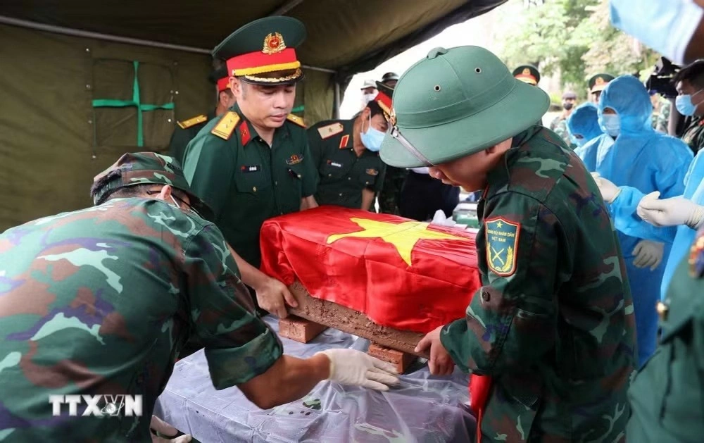 Hiệu quả từ Chiến dịch 500 ngày đêm tìm kiếm, quy tập hài cốt liệt sĩ Hiệu quả từ Chiến dịch 500 ngày đêm tìm kiếm, quy tập hài cốt liệt sĩ
