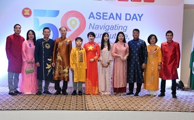 Đại sứ quán Việt Nam tại Pakistan tham gia kỷ niệm 59 năm Ngày thành lập ASEAN