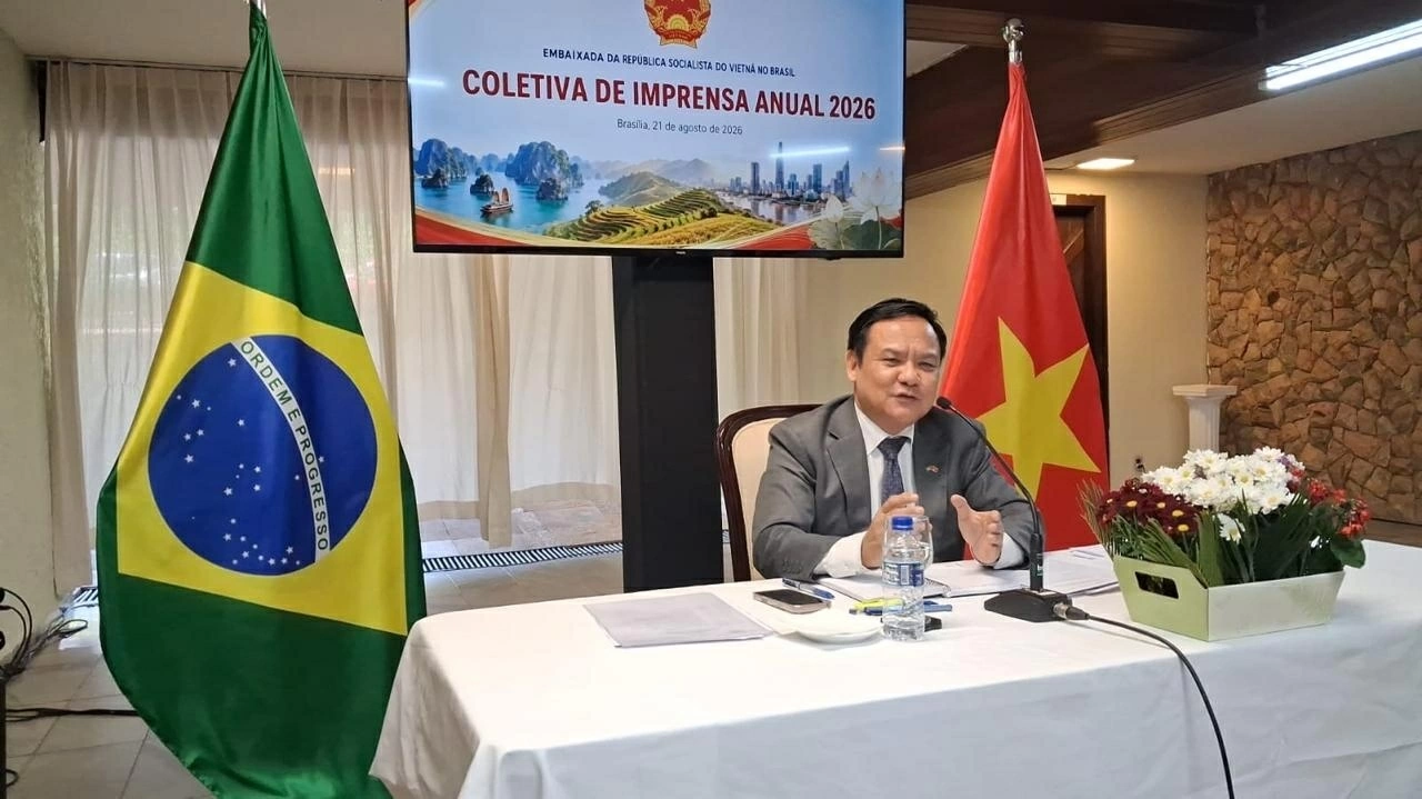 Đại sứ quán Việt Nam tại Brazil tổ chức Họp báo thường niên năm 2026