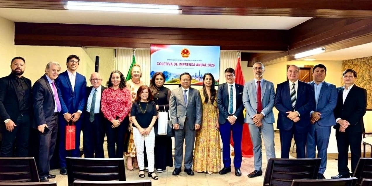 Đại sứ quán Việt Nam tại Brazil tổ chức Họp báo thường niên năm 2026