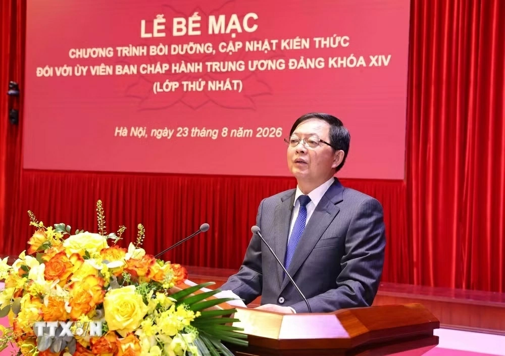 Bế mạc Chương trình bồi dưỡng, cập nhật kiến thức đối với Ủy viên Trung ương Đảng
