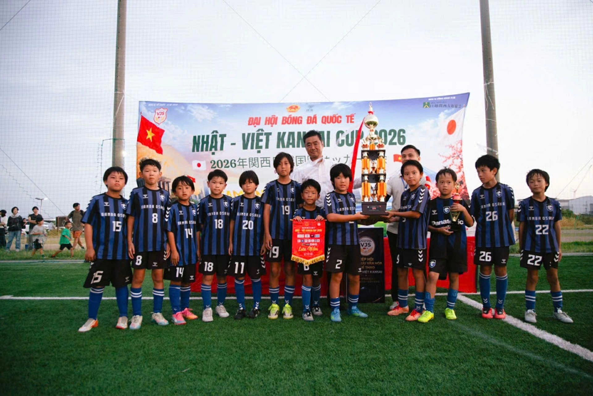 Đại hội bóng đá Việt-Nhật Kansai Cup 2026: Lan tỏa tinh thần thể thao và tình hữu nghị Việt Nam-Nhật Bản