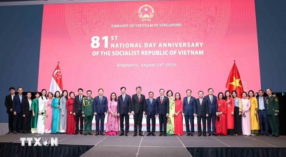Thường trực Ban Bí thư Trần Cẩm Tú dự Lễ kỷ niệm 81 năm Quốc khánh Việt Nam tại Singapore