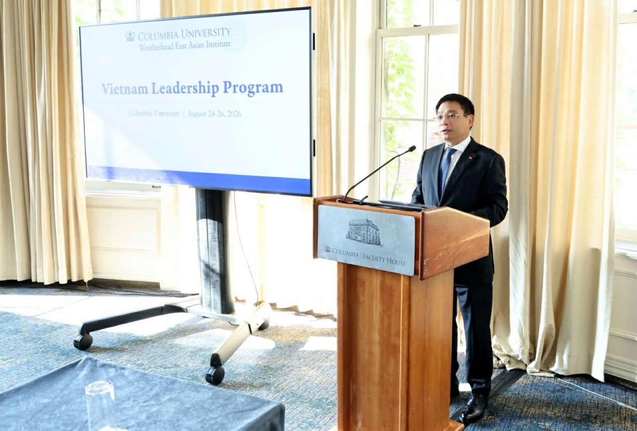 Phó Thủ tướng Chính phủ Nguyễn Văn Thắng khai mạc Chương trình Lãnh đạo Việt Nam 2026 tại Đại học Columbia, Hoa Kỳ