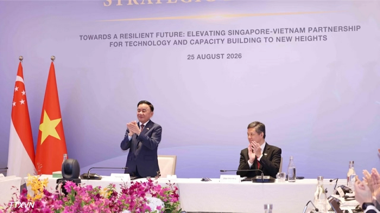 Việt Nam-Singapore hướng đến tương lai chung tự cường