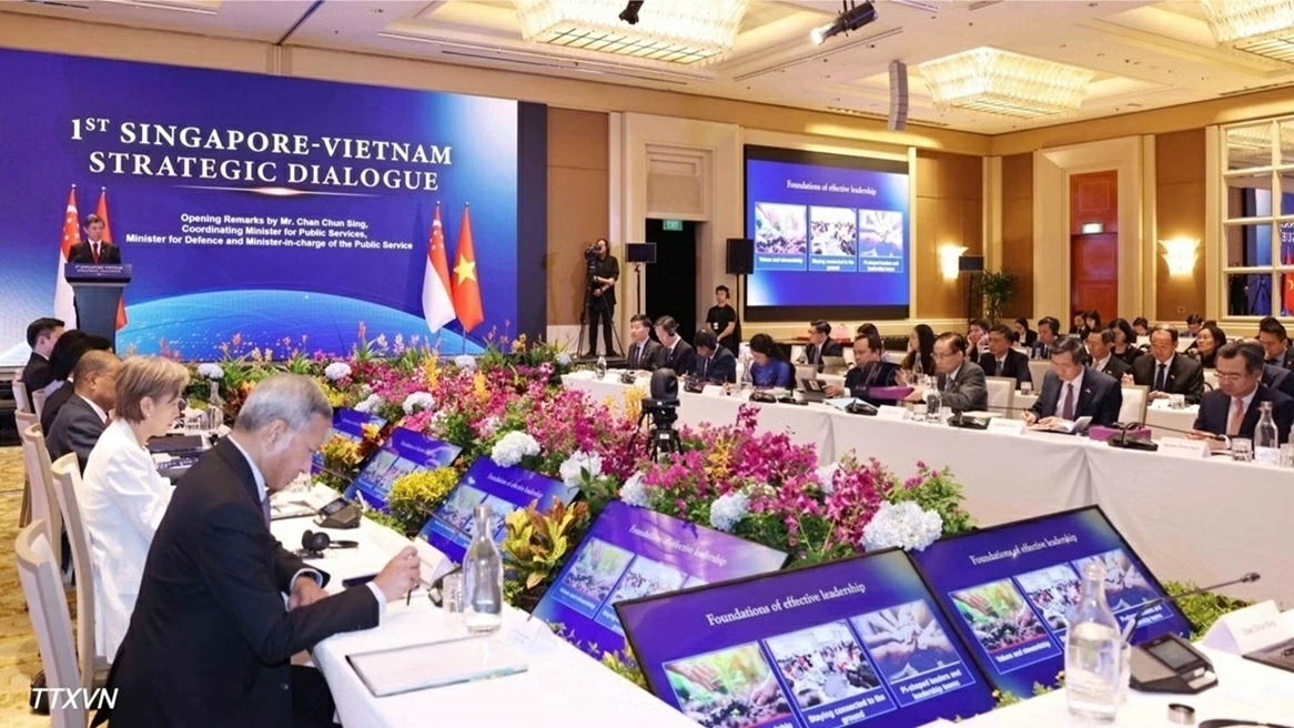 Tuyên bố chung Việt Nam-Singapore về Chiến lược Kết nối công nghệ