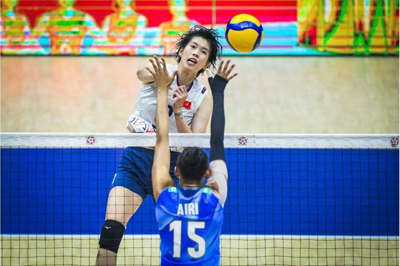Đội tuyển bóng chuyền nữ Việt Nam thua 0-3 Nhật Bản vẫn xuất sắc vào tứ kết giải châu Á 2026