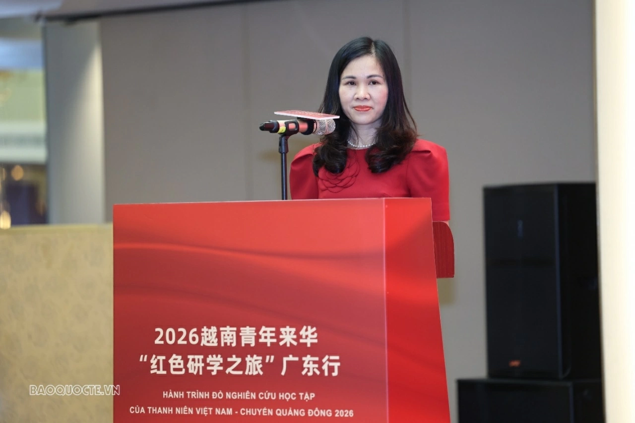 Thanh niên Việt Nam theo dấu chân cách mạng của Chủ tịch Hồ Chí Minh tại Quảng Đông (Trung Quốc)