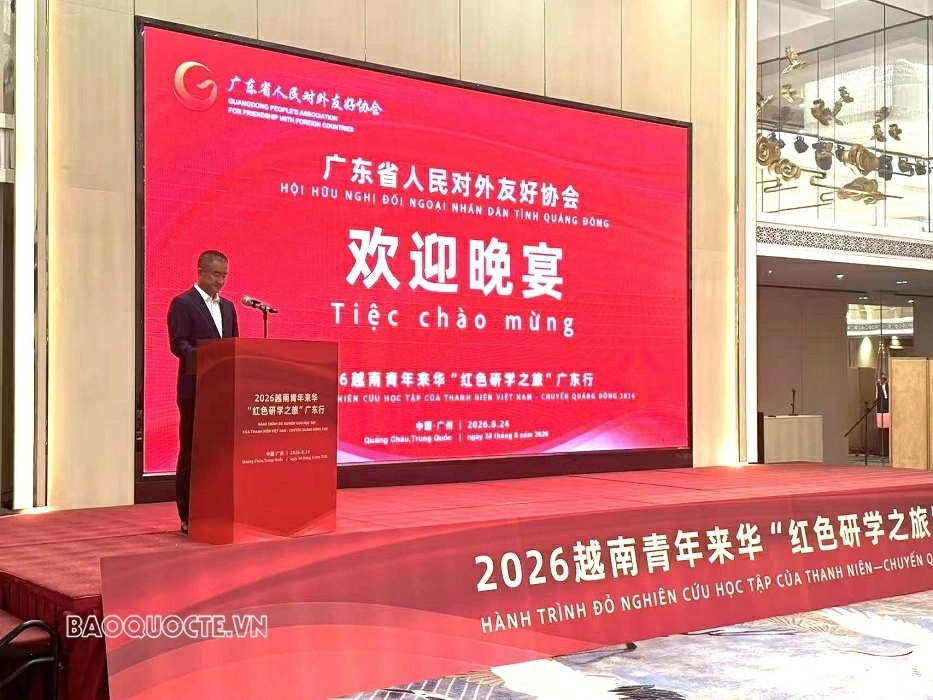 Thanh niên Việt Nam theo dấu chân cách mạng của Chủ tịch Hồ Chí Minh tại Quảng Đông (Trung Quốc)