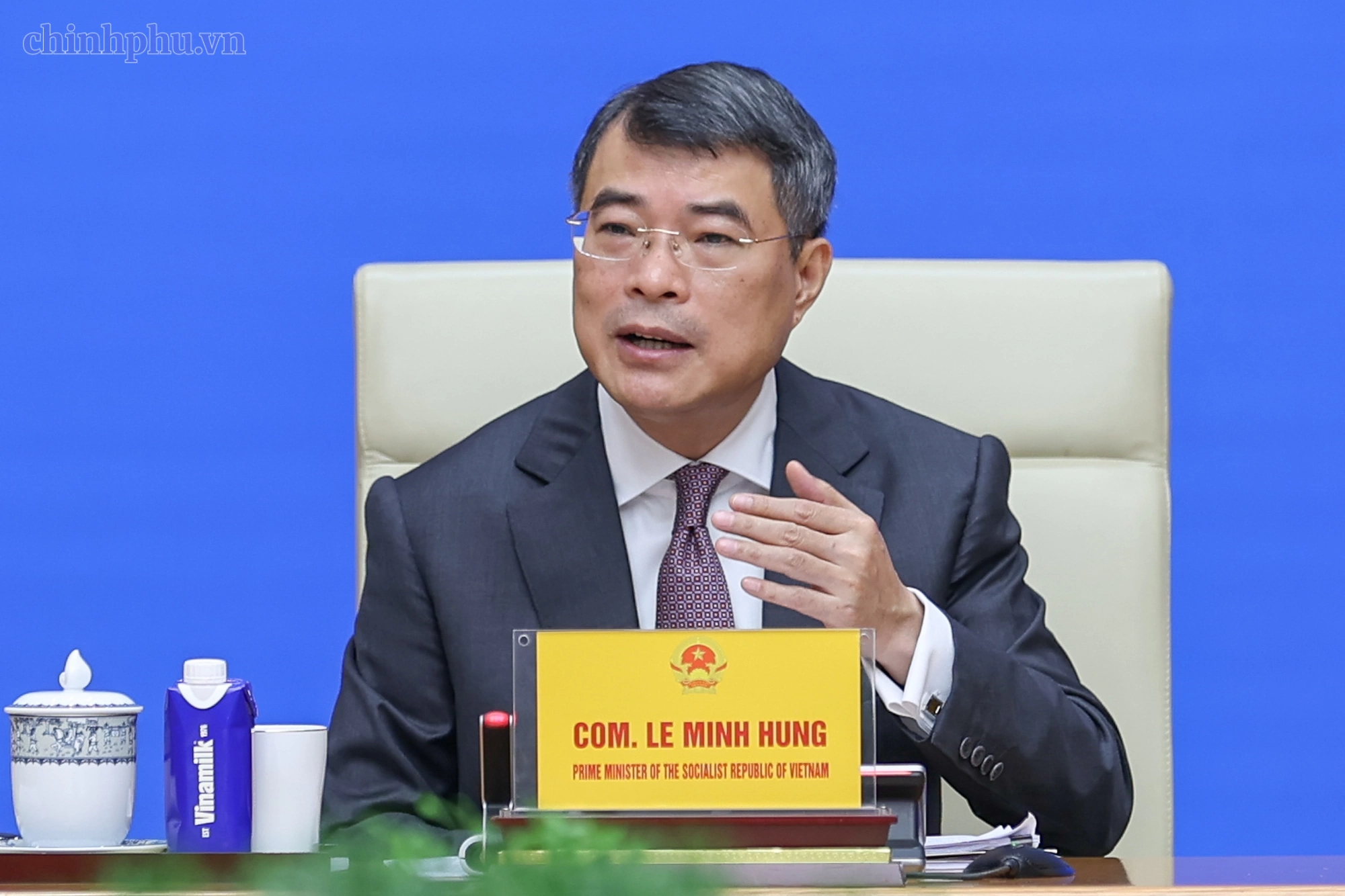 Thủ tướng Lê Minh Hưng gặp gỡ các doanh nghiệp Trung Quốc tại Việt Nam Thủ tướng Lê Minh Hưng gặp gỡ các doanh nghiệp Trung Quốc tại Việt Nam
