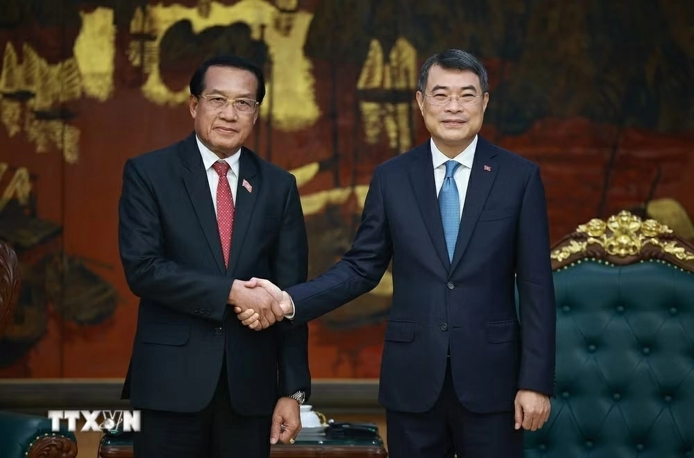 Thủ tướng Chính phủ Lê Minh Hưng tiếp Chủ nhiệm Ban Kiểm tra Trung ương, Tổng Thanh tra Nhà nước Lào