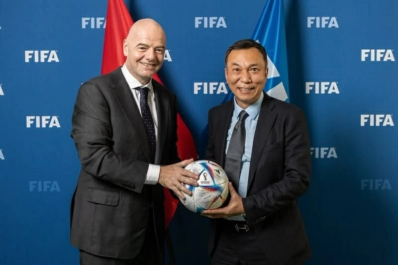 Lãnh đạo FIFA dự khán chung kết lượt về ASEAN Cup 2026
