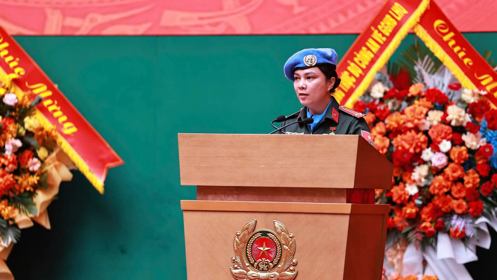 Trung tá Đoàn Thị Thanh Nga