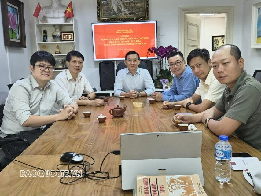 Đảng uỷ Bộ Ngoại giao tổ chức Hội nghị quán triệt và triển khai thực hiện Nghị quyết Hội nghị lần thứ 3 Ban Chấp hành Trung ương Đảng khoá XIV