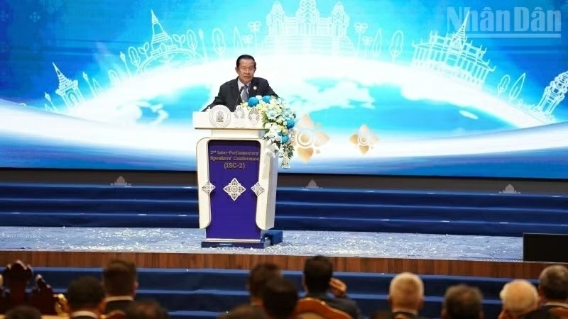 Phó Chủ tịch Quốc hội Nguyễn Thị Thanh tham dự phiên khai mạc và phát biểu tại Hội nghị liên Nghị viện cấp Chủ tịch Quốc hội lần thứ hai