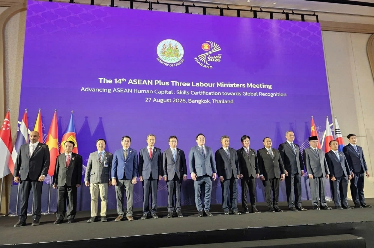 Hội nghị Bộ trưởng Lao động ASEAN+3 lần thứ 14: Cam kết xây dựng nguồn nhân lực bao trùm và sẵn sàng cho tương lai Hội nghị Bộ trưởng Lao động ASEAN+3 lần thứ 14: Cam kết xây dựng nguồn nhân lực bao trùm và sẵn sàng cho tương lai