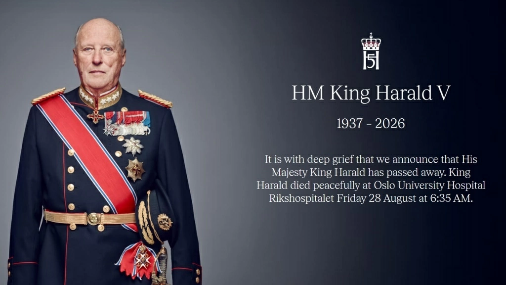 Quốc vương Harald V qua đời ở tuổi 89: Từ Hoàng tử lưu vong đến chuyện tình yêu làm thay đổi  Hoàng gia