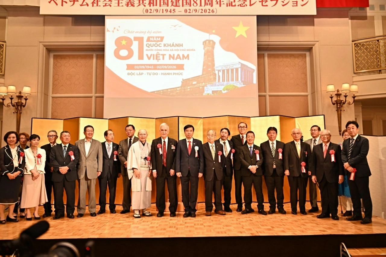 Kỷ niệm 81 năm Quốc khánh Việt Nam tại Osaka: Thắt chặt tình hữu nghị Việt-Nhật, lan tỏa hình ảnh Việt Nam năng động, đổi mới