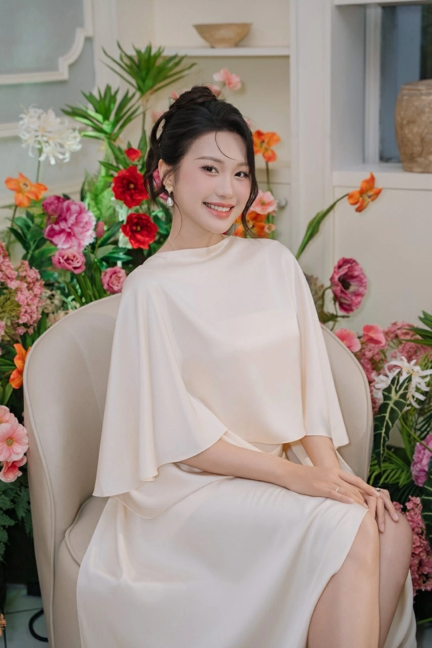 Ngắm nhan sắc rạng rỡ của bà xã cầu thủ Đoàn Văn Hậu - người đẹp Doãn Hải My