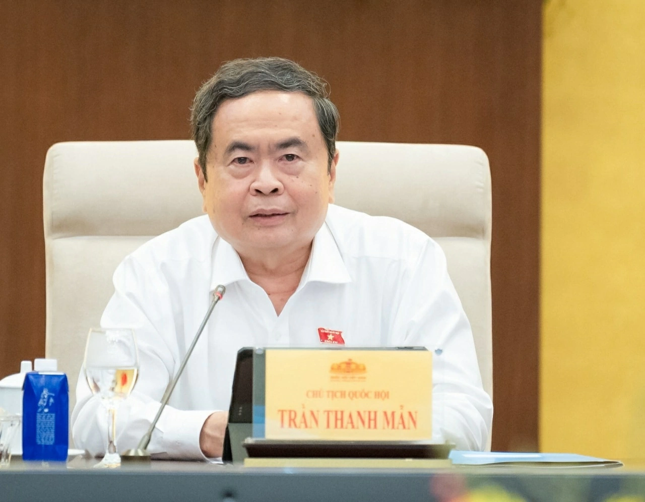 Chủ tịch Quốc hội Trần Thanh Mẫn ký ban hành 7 Nghị quyết về công tác nhân sự, tổ chức
