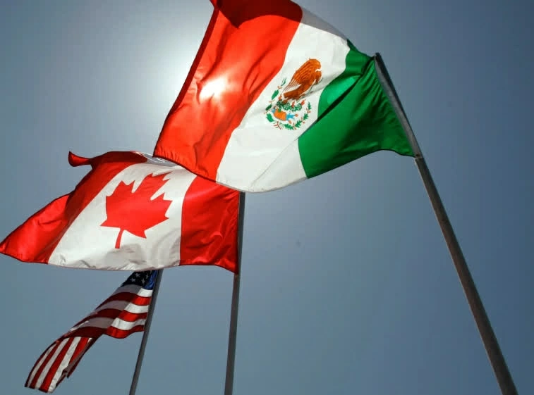 Đàm phán thương mại Mỹ-Canada đổ vỡ có thể khiến Mexico đối mặt với sức ép lớn hơn từ Washington trong tiến trình đàm phán USMCA. (Nguồn: Al Jazeera)