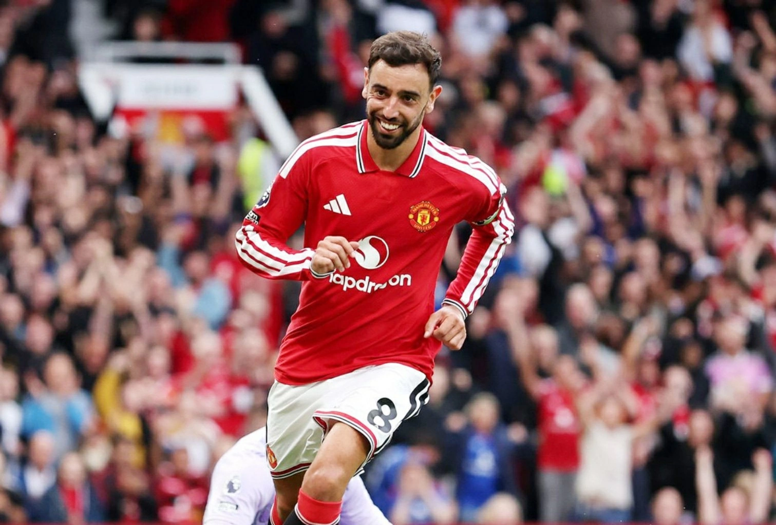 Bruno hoàn tất cú hat-trick. (Nguồn: Premier League) Bruno hoàn tất cú hat-trick. (Nguồn: Premier League)