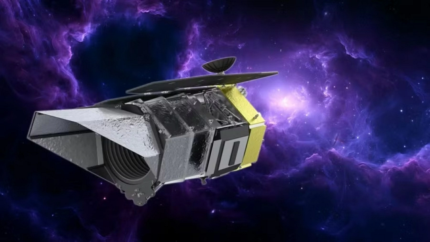 NASA phóng kính thiên văn không gian Roman thế hệ mới. (Ảnh: NASA) NASA phóng kính thiên văn không gian Roman thế hệ mới. (Ảnh: NASA)