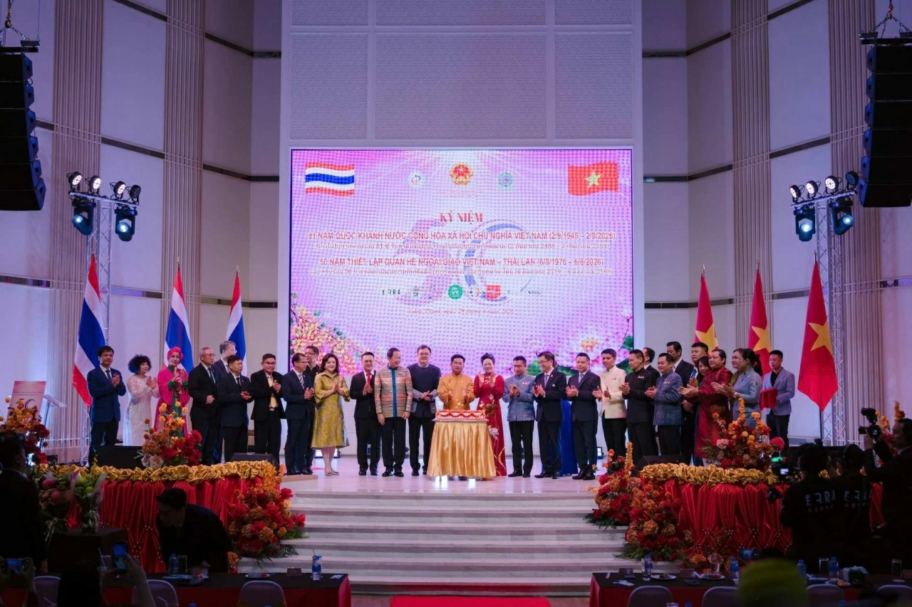 Ấm áp chương trình kỷ niệm Quốc khánh Việt Nam tại Udon Thani, Thái Lan