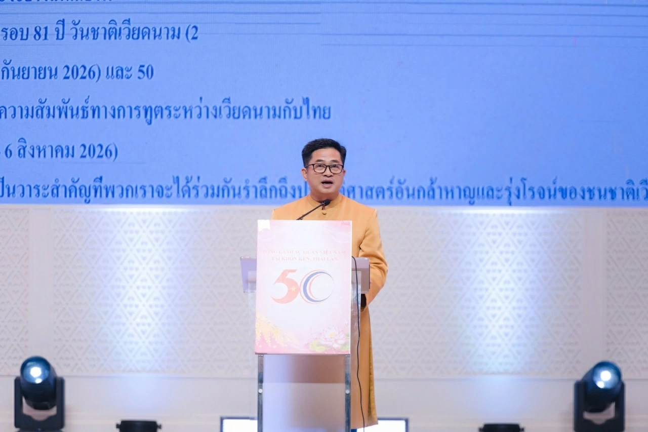 Ấm áp chương trình kỷ niệm Quốc khánh Việt Nam tại Udon Thani, Thái Lan
