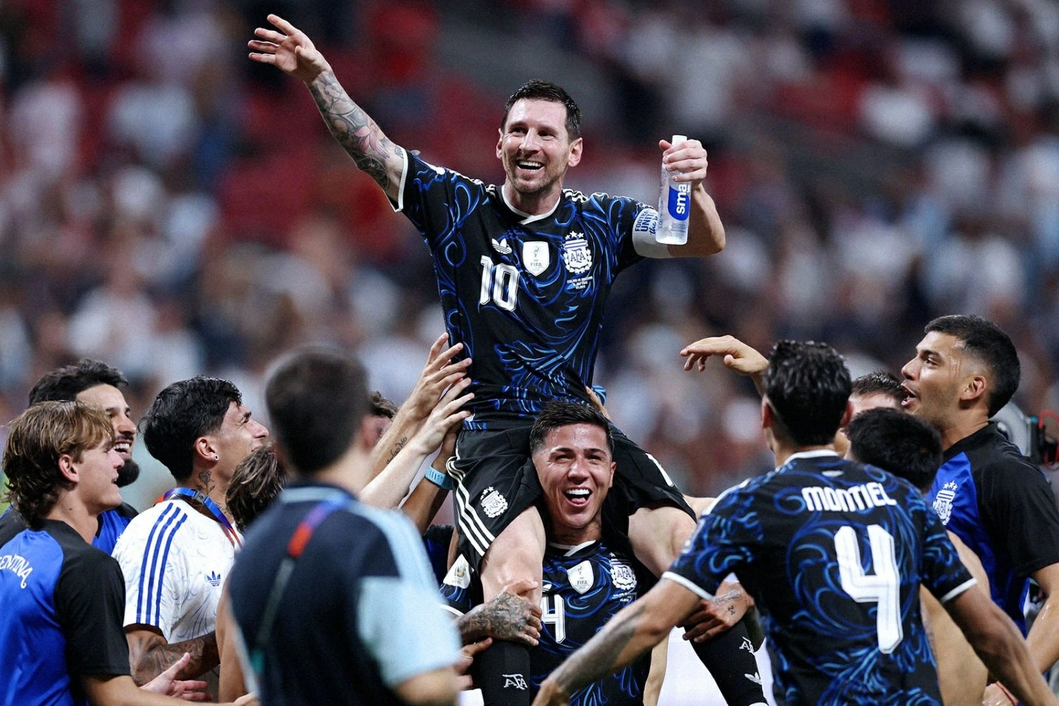 Ở World Cup 2026, Messi có màn trình diễn độc nhất vô nhị. (Nguồn: AFA) Ở World Cup 2026, Messi có màn trình diễn độc nhất vô nhị. (Nguồn: AFA)