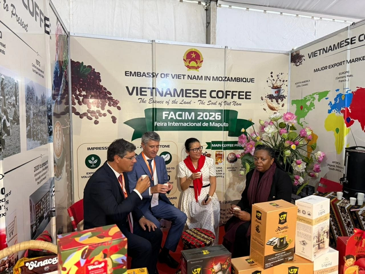 Tăng cường nhận diện thương hiệu cà phê Việt Nam tại thị trường châu Phi Tăng cường nhận diện thương hiệu cà phê Việt Nam tại thị trường châu Phi