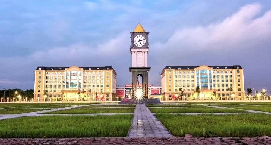 Trung tâm hành chính tỉnh Bắc Ninh. (Nguồn: Tiền phong)
