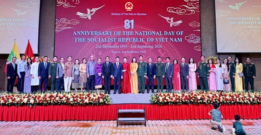 Đại sứ quán Việt Nam tại Myanmar long trọng tổ chức Lễ kỷ niệm 81 Quốc khánh nước Cộng hòa xã hội chủ nghĩa Việt Nam