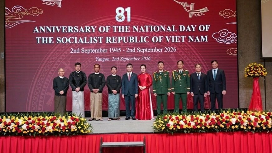 Đại sứ quán Việt Nam tại Myanmar long trọng tổ chức Lễ kỷ niệm 81 Quốc khánh nước Cộng hòa xã hội chủ nghĩa Việt Nam