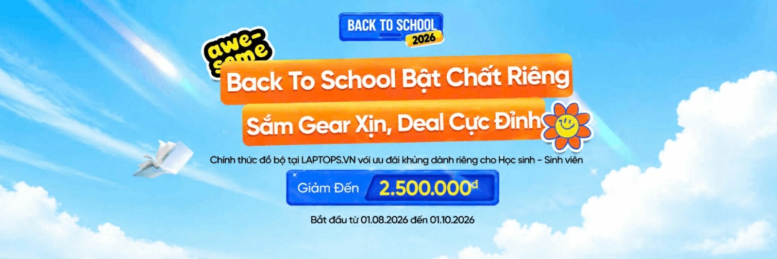LAPTOPS.VN: Chọn laptop đúng ngành học, dùng bền suốt năm học