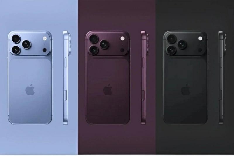 3 phiên bản màu sắc được cho là sẽ xuất hiện trên iPhone 18 Pro Max.