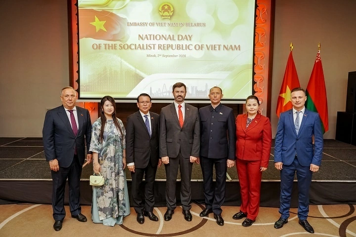 Đại sứ quán Việt Nam tại Belarus chiêu đãi kỷ niệm 81 năm Quốc khánh