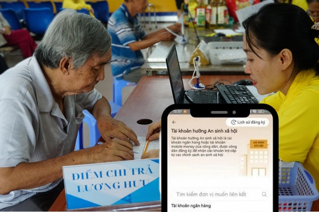 Cách nhận lương hưu, trợ cấp BHXH qua VNeID