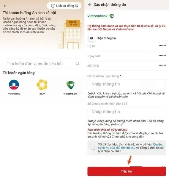 Cách nhận lương hưu, trợ cấp BHXH qua VNeID
