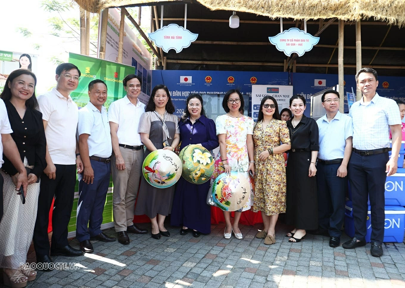 Với chủ đề “Hợp tác địa phương Việt Nam - Nhật Bản: Kiến tạo tương lai số, xanh và bền vững - Từ cam kết chiến lược đến hành động thực chất”. (Ảnh: Thành Long)