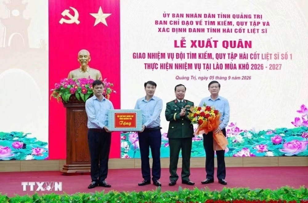 Quảng Trị xuất quân tìm kiếm, quy tập hài cốt liệt sĩ tại Lào mùa khô 2026-2027