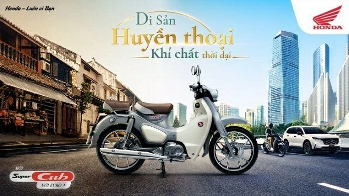 Honda Super Cub vẫn là mẫu xe giữ vai trò đặc biệt trong danh mục sản phẩm của hãng.